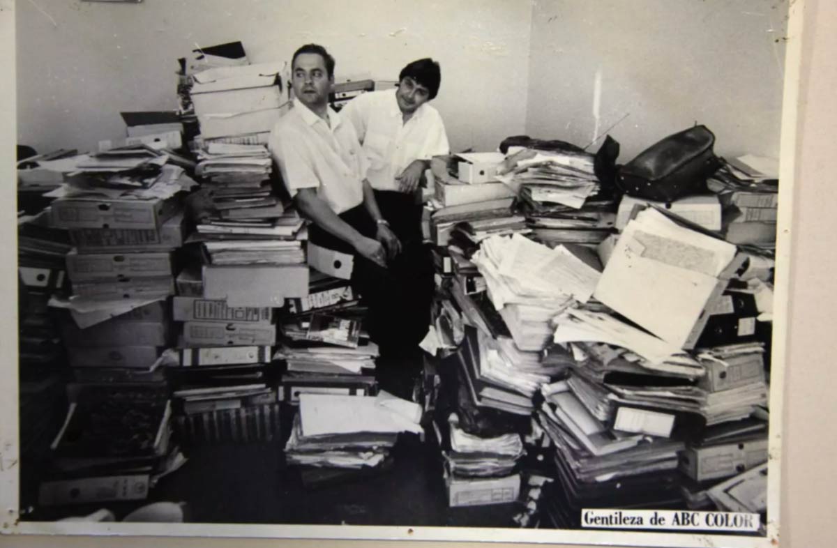 The repression records discovered in Paraguay that proved Operation Condor and make up the 'Archives of Terror' (CIPDH).